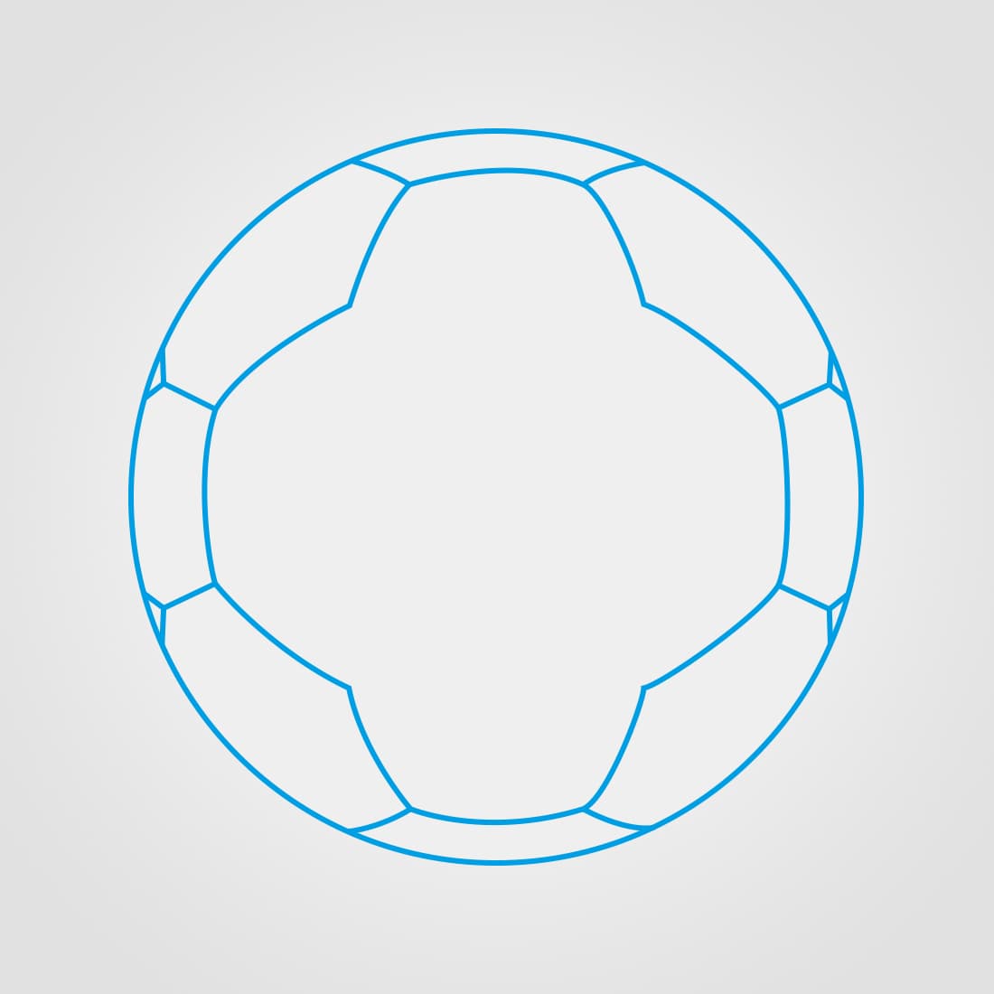 26 Panel - Fußball Sketch