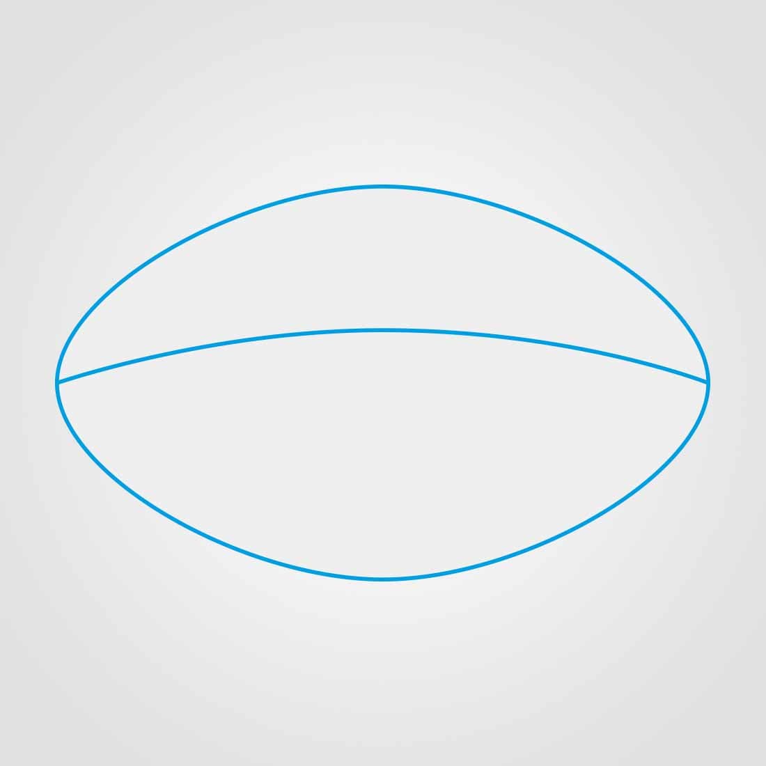 Rugby Ball Sketch
